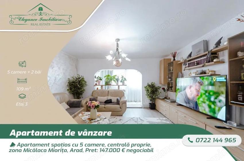 Apartament cu 5 camere decomandat în Miorița
