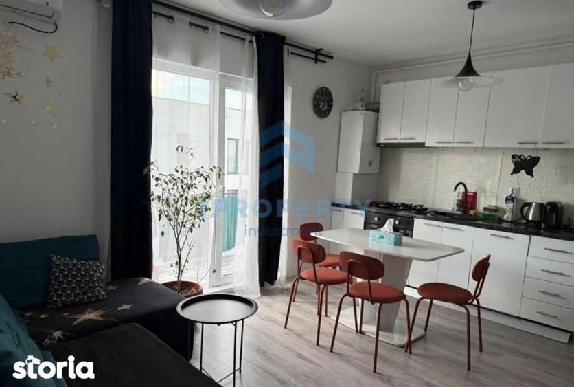 Apartament cu 2 camere, mobilat în Tunari