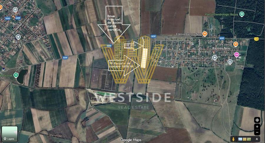 Teren Construcții intravilan de 5070 mp, în Bucovăț (Remetea Mare)