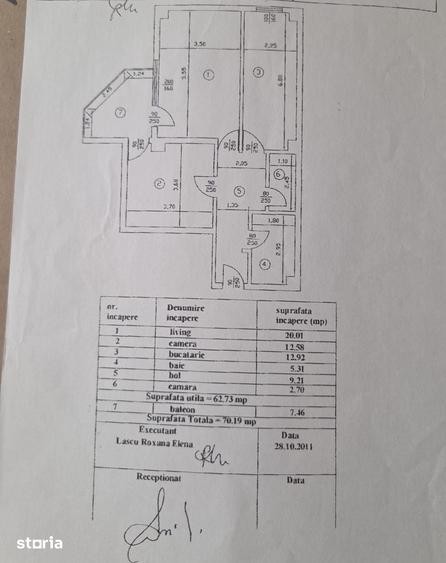 Apartament cu 2 camere decomandat în Dobroești