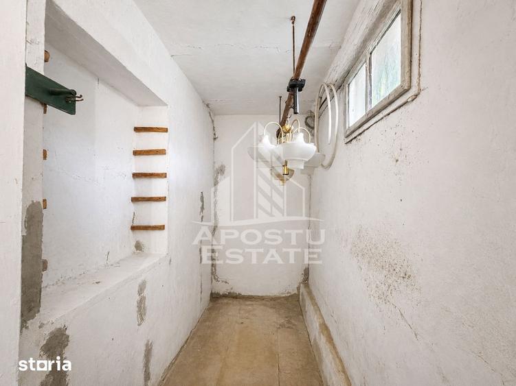 Casă cu 2 camere cu Teren 1180 Mp în Sânandrei