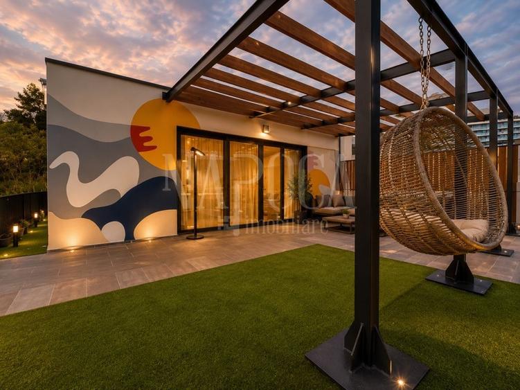 Penthouse cu 3 camere semidecomandat în Grigorescu