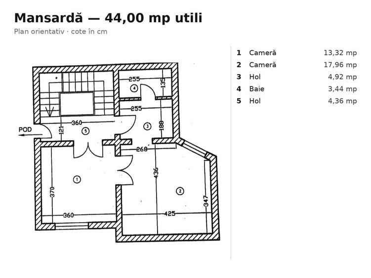 Casă cu 4 camere cu Teren 360 Mp în Colentina