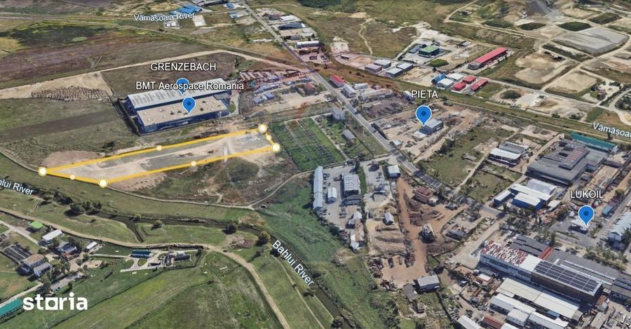 Teren Industrial 1.2Ha de Vanzare, PUZ Aprobat - ZONA INDUSTRIALA IA?I - 1