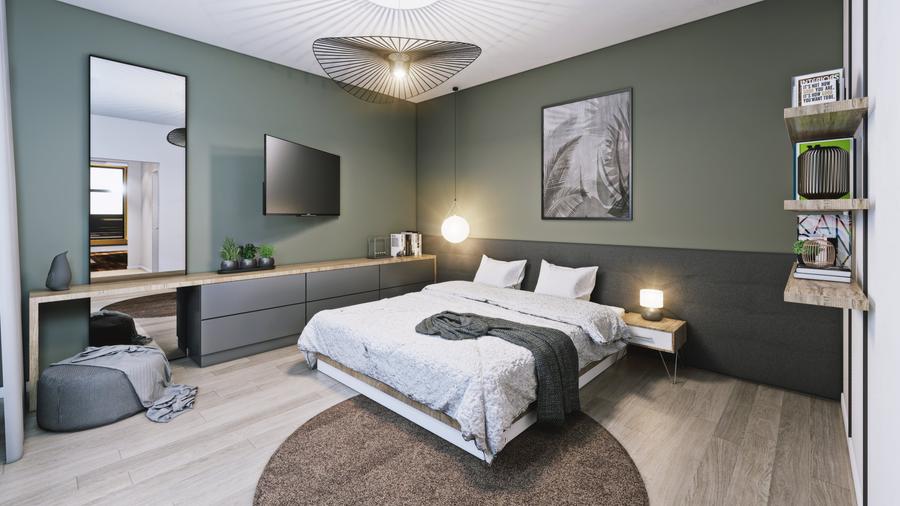 Penthouse cu 3 camere decomandat în Industriilor