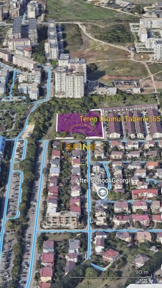 Teren Construcții intravilan de 6519 mp, în Drumul Taberei
