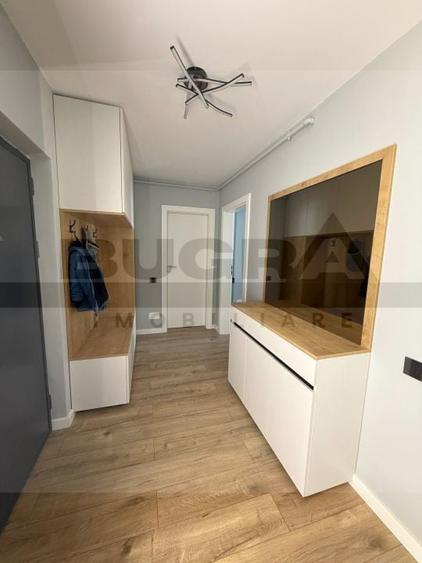 Apartament cu 2 camere semidecomandat, mobilat în Ultracentral