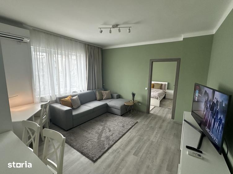 Apartament cu 2 camere semidecomandat în Central