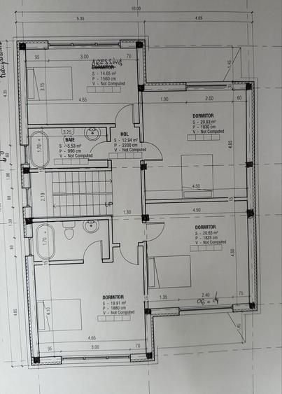 Casă cu 4 camere în Cumpăna