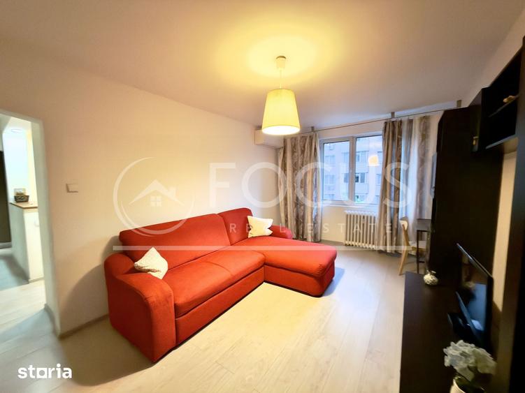 Apartament cu 2 camere decomandat în Tei