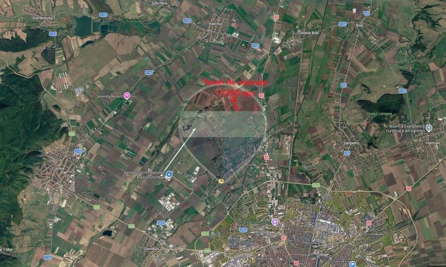 Teren Construcții intravilan de 17250 mp, în Stupini