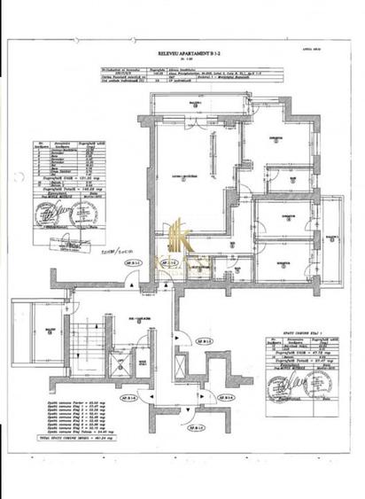 Apartament cu 4 camere, mobilat în Băneasa
