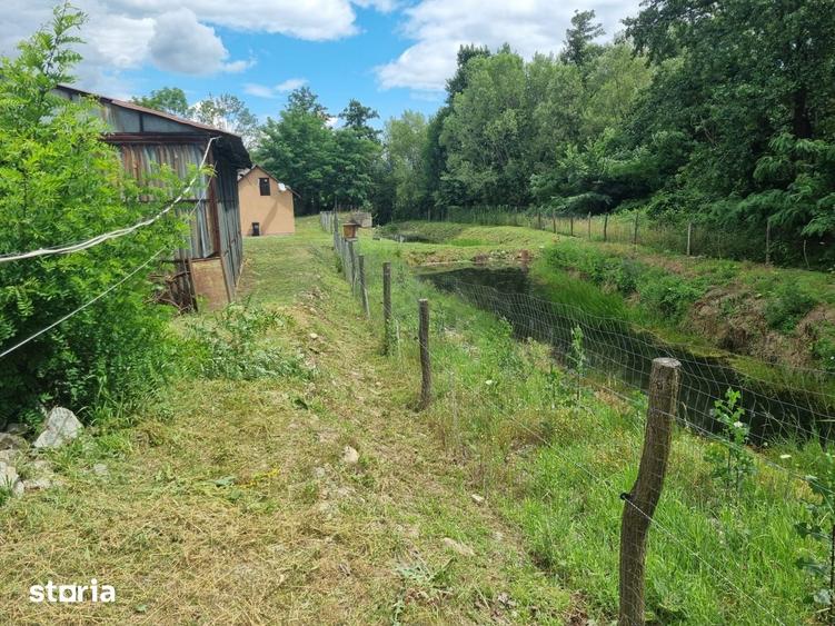 Casă cu 2 camere cu Teren 5655 Mp în Hobița