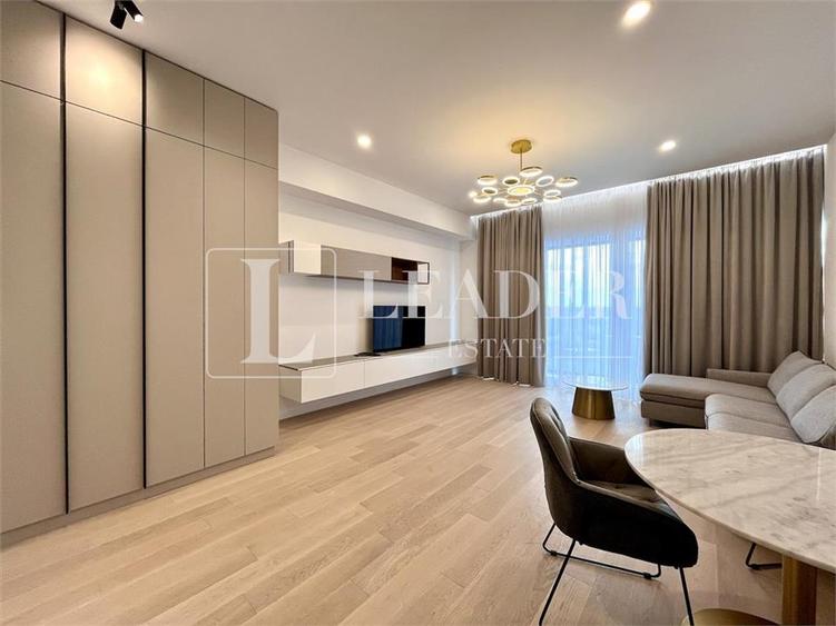 Apartament cu 2 camere semidecomandat, mobilat în Barbu Văcărescu