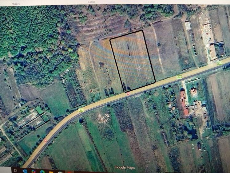 Teren de 5000 mp, în Exterior Vest