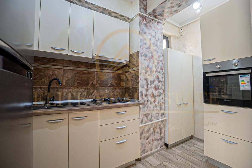 Apartament cu 2 camere semidecomandat, mobilat în Tomis Nord