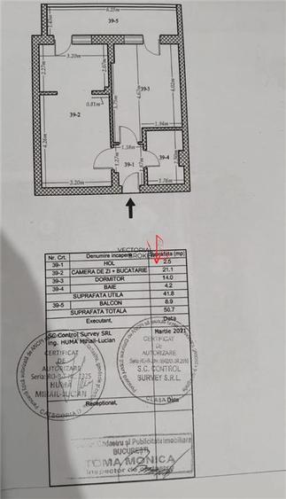 Apartament cu 2 camere semidecomandat, mobilat în Theodor Pallady