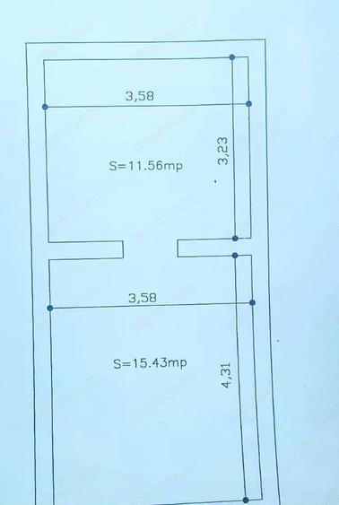 Spațiu comercial, de 50 mp, în Kogălniceanu