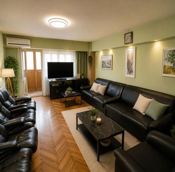 Apartament cu 3 camere decomandat în Decebal