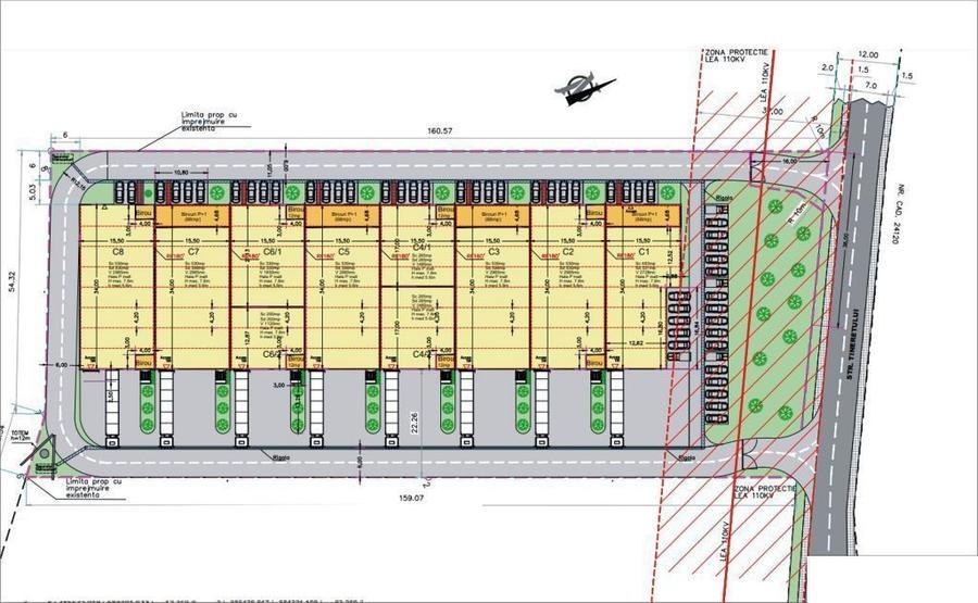 Spațiu comercial, de 536 mp, în Bucov