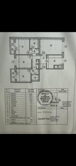 Apartament cu 4 camere decomandat în Giurgiului