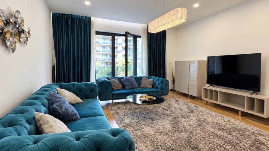 Apartament cu 3 camere decomandat, mobilat în Herăstrău