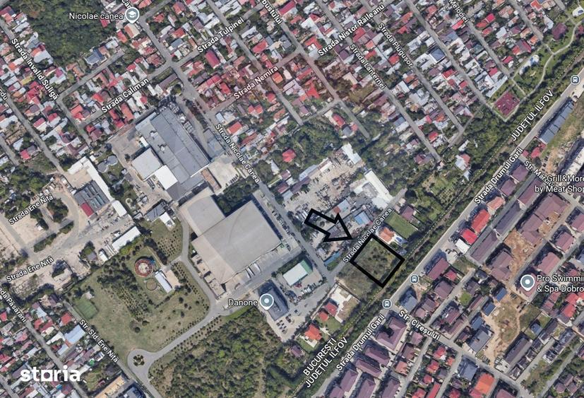 Teren de 2000 mp, în Ion Creangă