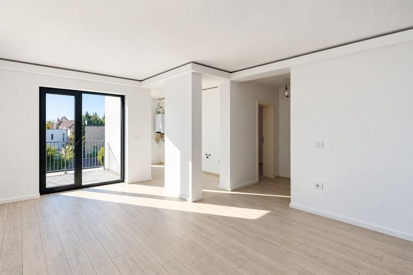 Apartament cu 3 camere semidecomandat în Braytim