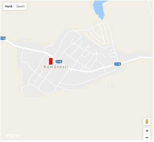 Casă cu 2 camere în Românești