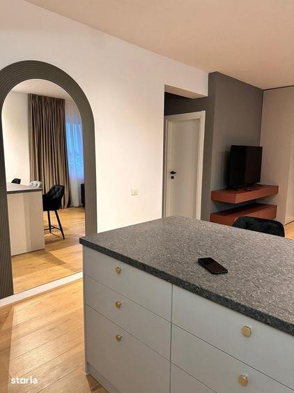Apartament cu 2 camere, mobilat în Tunari