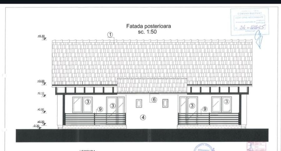 Casă cu 3 camere în Moșnița Nouă