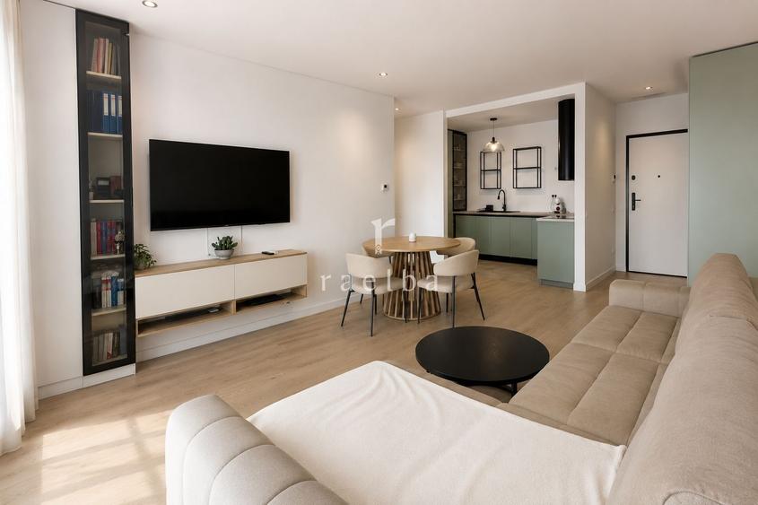 Apartament cu 2 camere semidecomandat, mobilat în Grozăvești