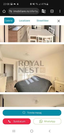 Apartament cu 2 camere decomandat în Exterior Vest