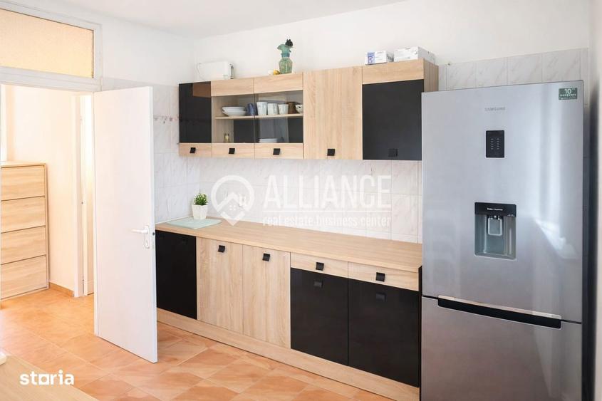 Apartament cu 2 camere semidecomandat, mobilat în Capitol