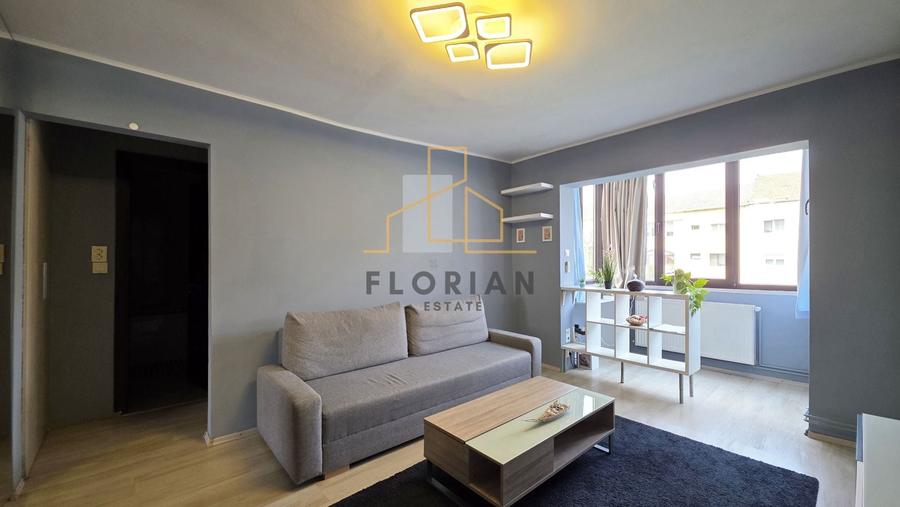 Apartament cu 2 camere semidecomandat, mobilat în Girocului