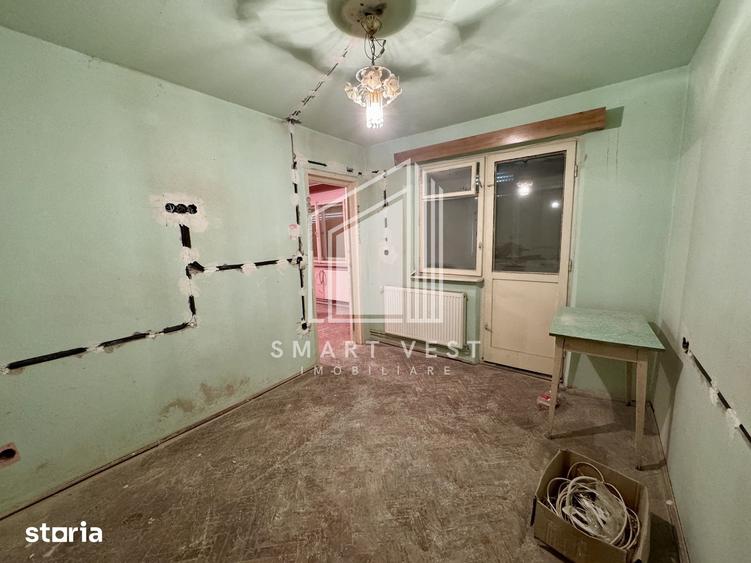 Apartament cu 2 camere semidecomandat în Solidarității
