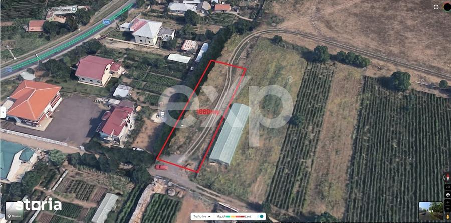 Teren de 1000 mp, în Ștefăneștii de Jos
