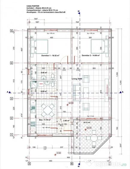 Casă cu 3 camere cu Teren 465 Mp în Izvorani