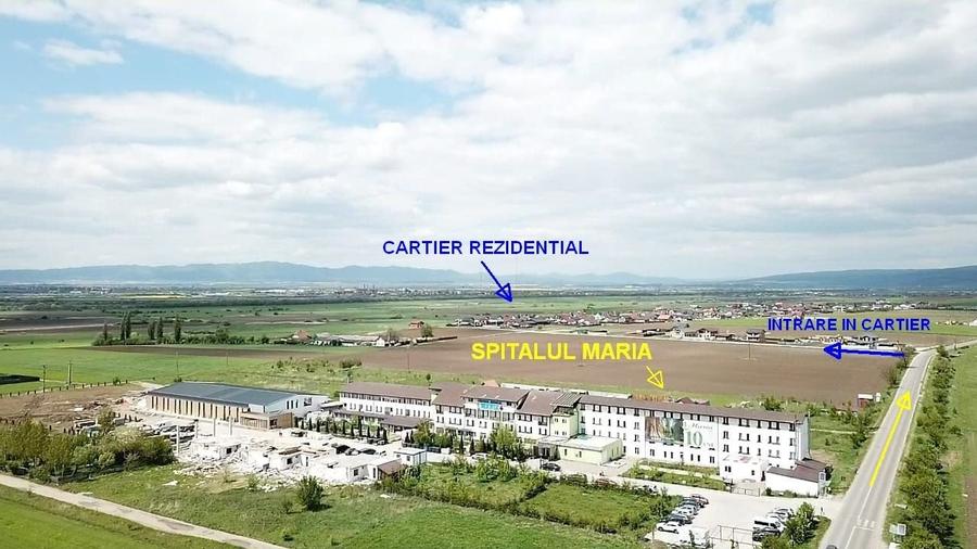 Teren Construcții intravilan de 378 mp, în Sânpetru