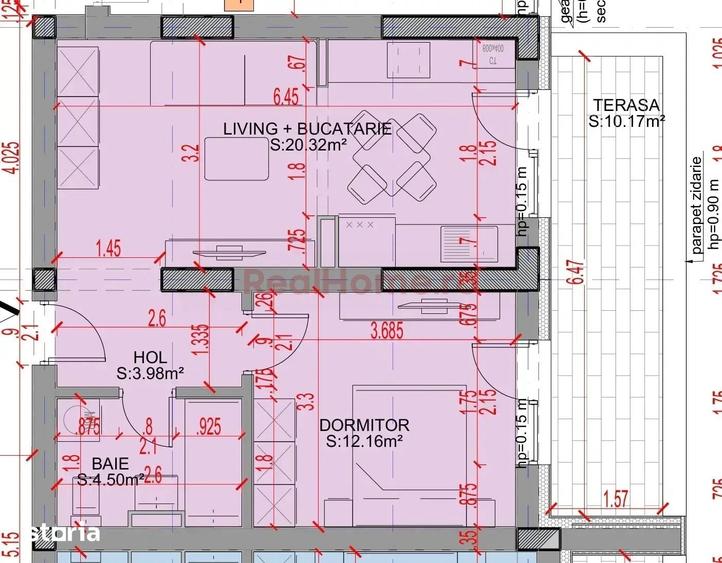 Apartament 2 camere tip studio Theodor Pallady STB 5 Minute - 6