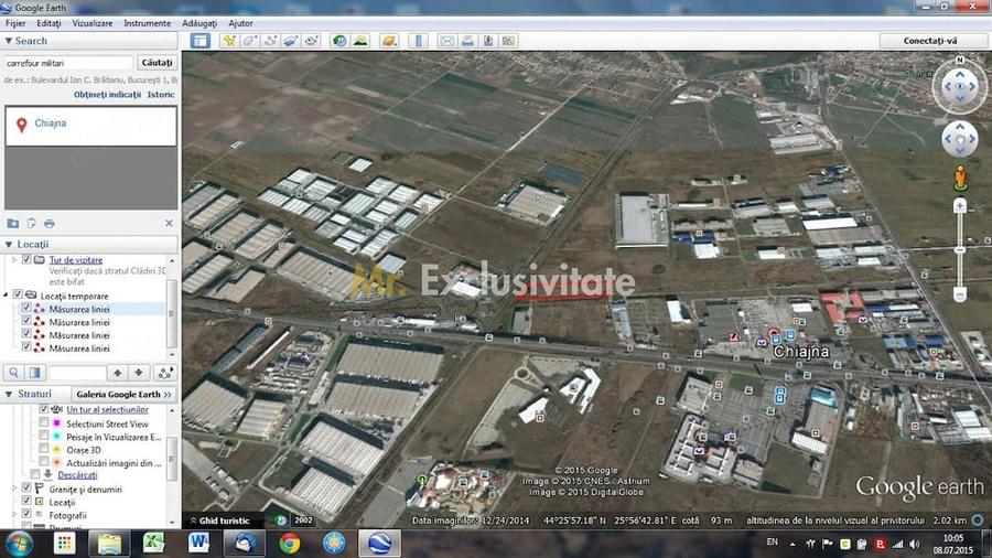 Teren de 9402 mp, în Chiajna