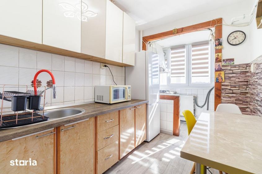 Apartament cu 3 camere, mobilat în Giurgiului