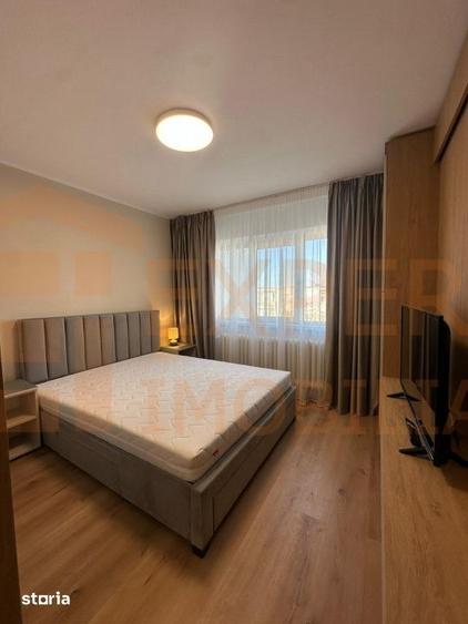Apartament cu 2 camere semidecomandat, mobilat în City Park Mall