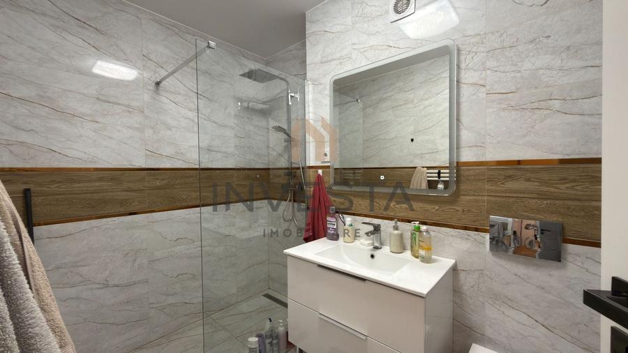 Apartament cu 2 camere semidecomandat, mobilat în Iris