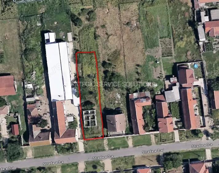 Casa neterminata langa Timisoara, Sacalaz, central, asfalt, utilitati, 1015 mp, FS=15,38mp. Com=0%
