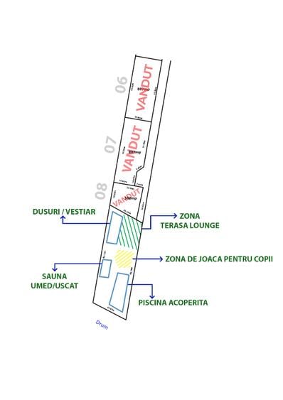 Teren Construcții intravilan de 1050 mp, în Snagov