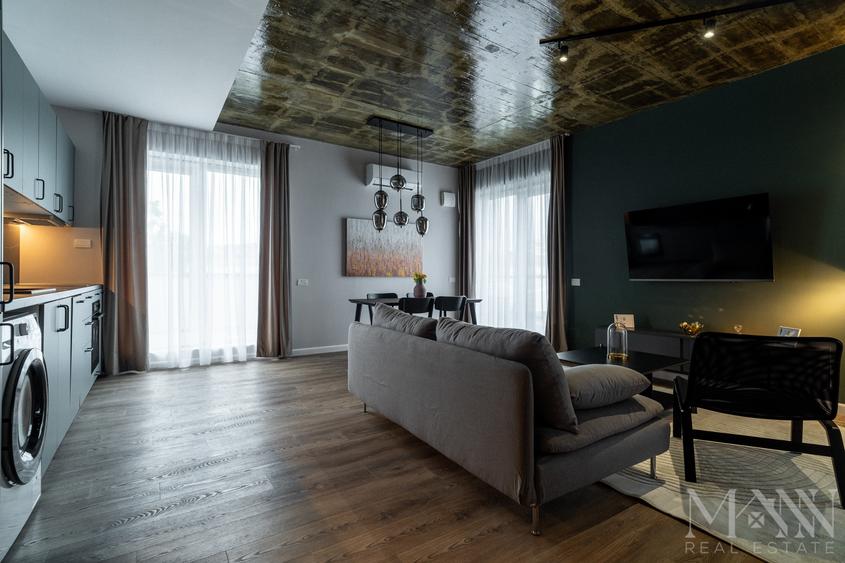 Apartament cu 2 camere semidecomandat, mobilat în Calea Clujului