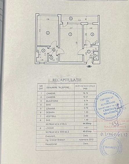 2 camere 50 mp | Obregia-Turnu Măgurele | Sector 4 | - 9