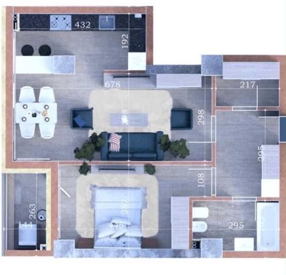 Apartament cu 2 camere decomandat în Copou
