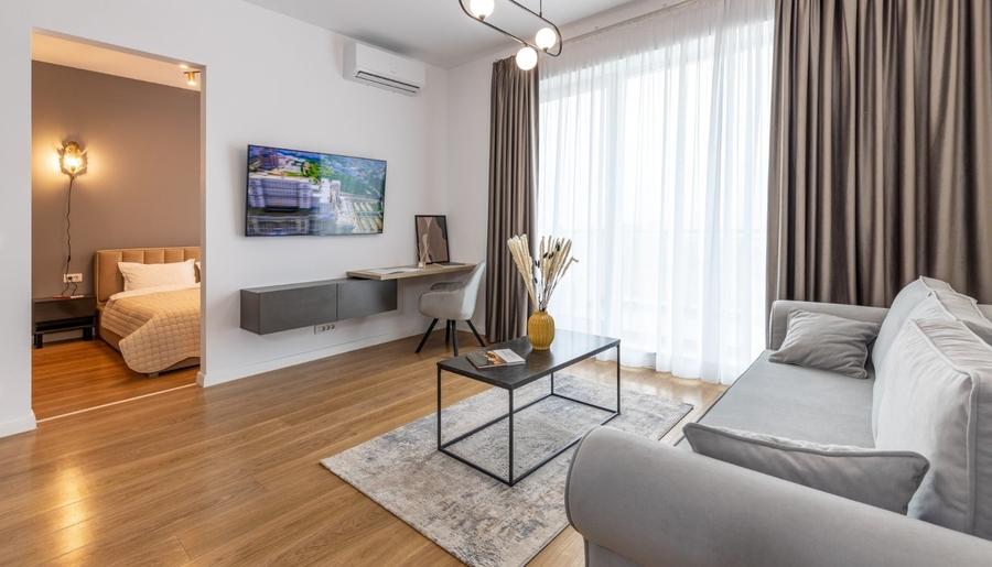 Apartament cu 2 camere semidecomandat în Domenii
